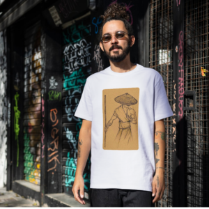Camiseta Monje Bastón