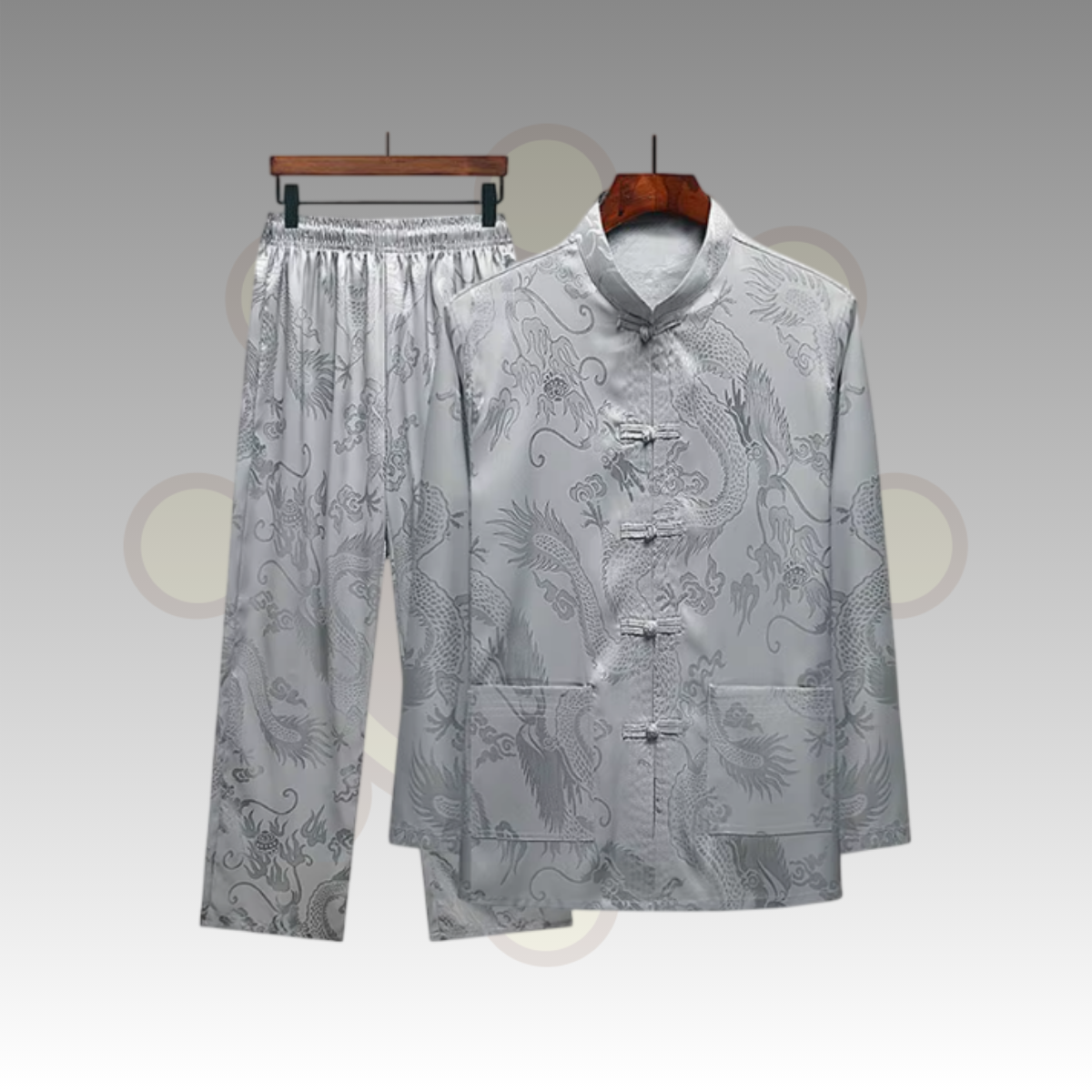 Traje de TaiChi - Seda Fría - Imagen 5
